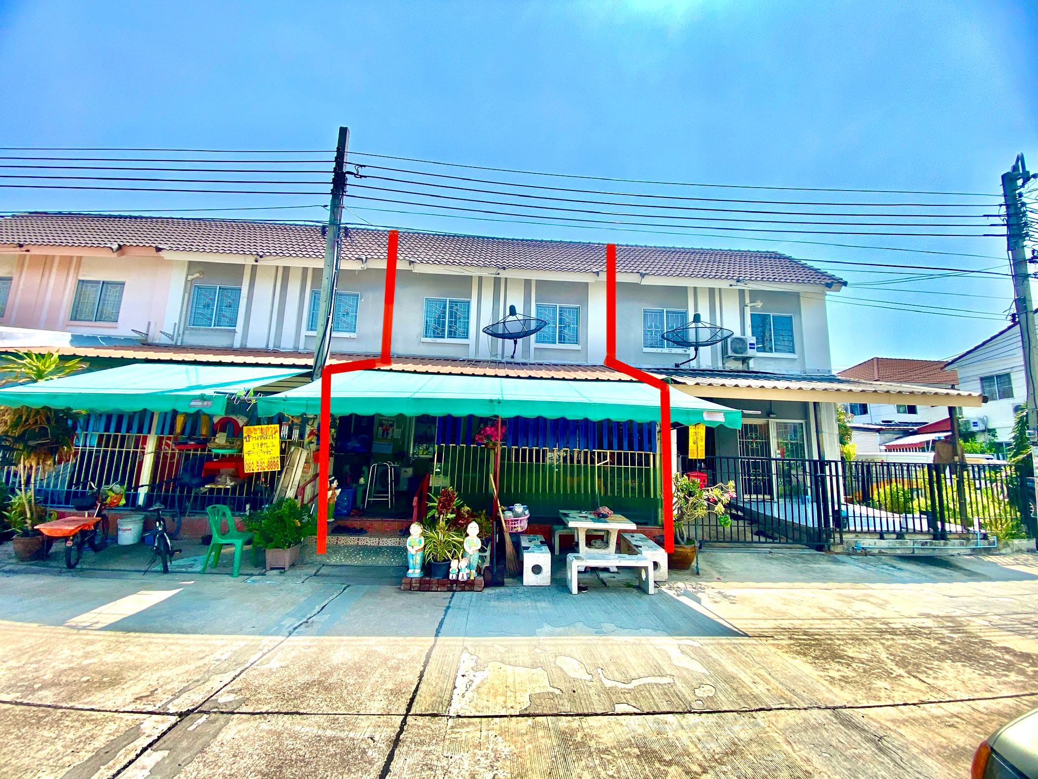 ขายด่วนบ้านทาวน์เฮาส์2ชั้น หมู่บ้านพฤกษา59/1 บางปู-สมุทรปราการ